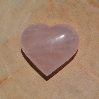 coeur quartz rose