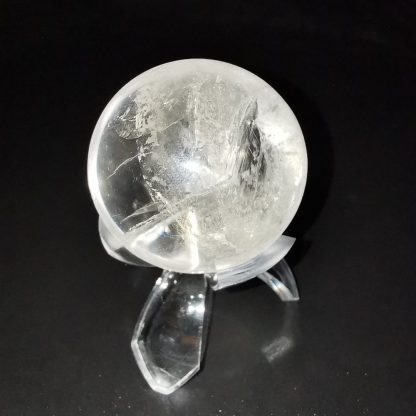 sphère cristal de roche