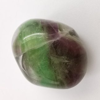 fluorite pierre roulée