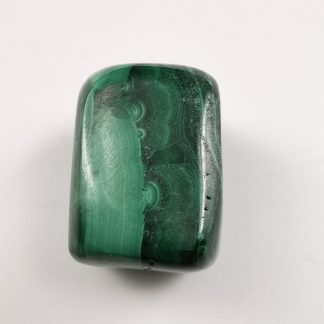 malachite pierre roulée