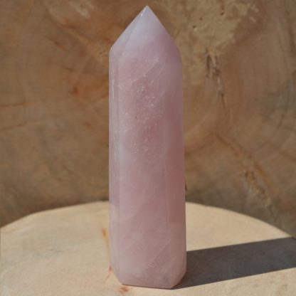 Pointe quartz rose